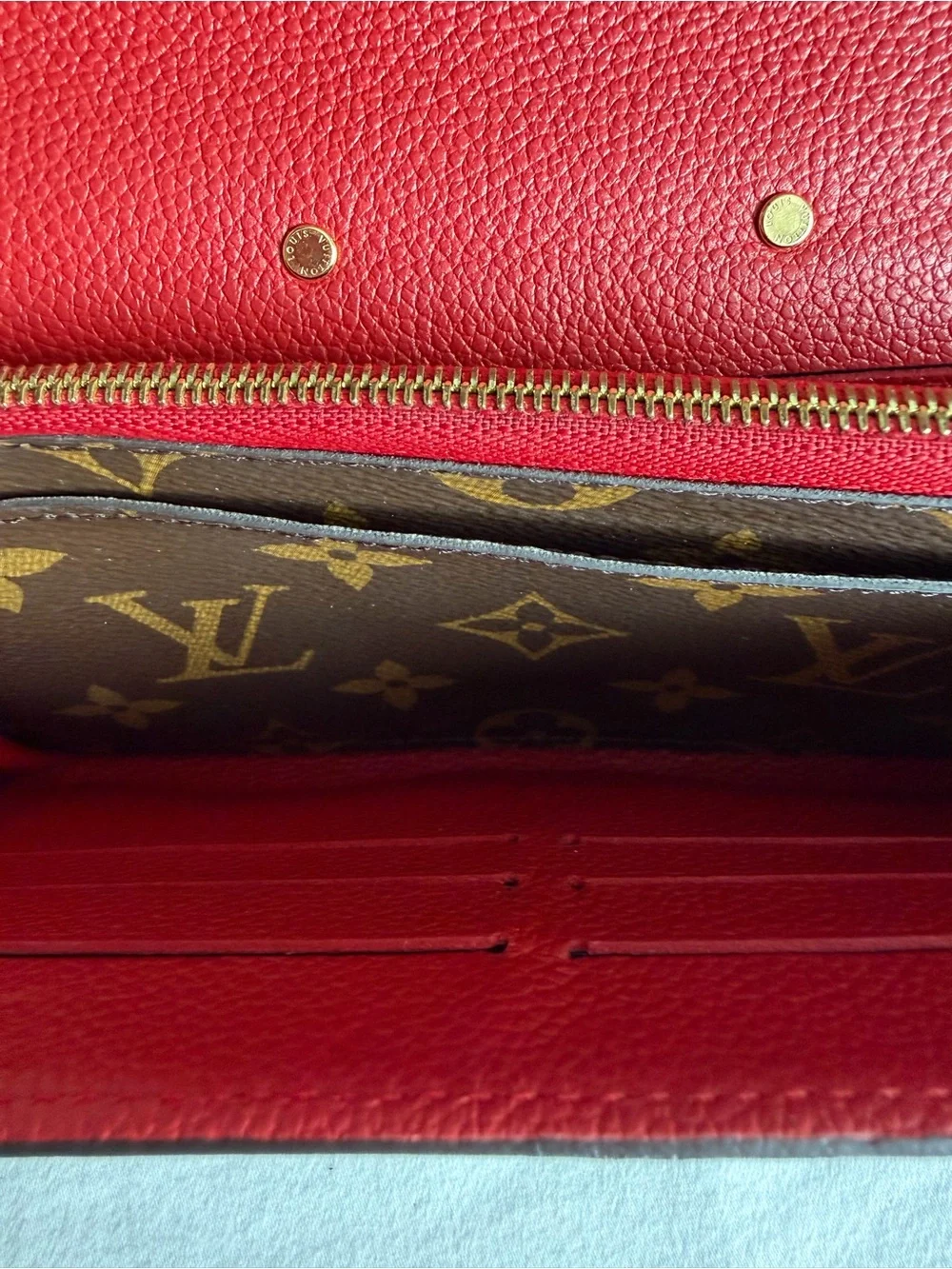 Louis Vuitton Portefeuille Pallas Long Wallet Logo Dust Bag - Picture 10 of 13